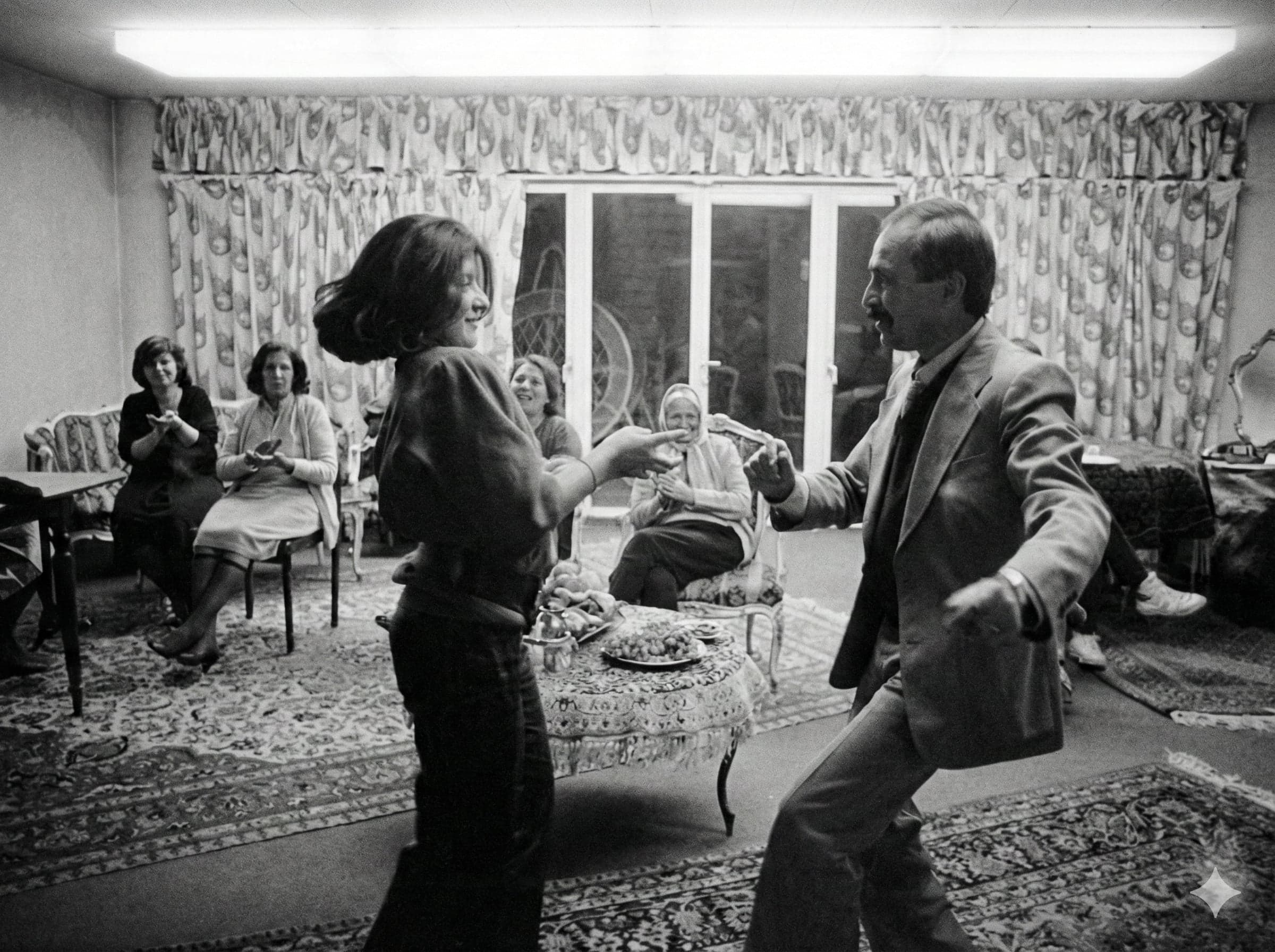 Intimate Indian wedding candid moment with family